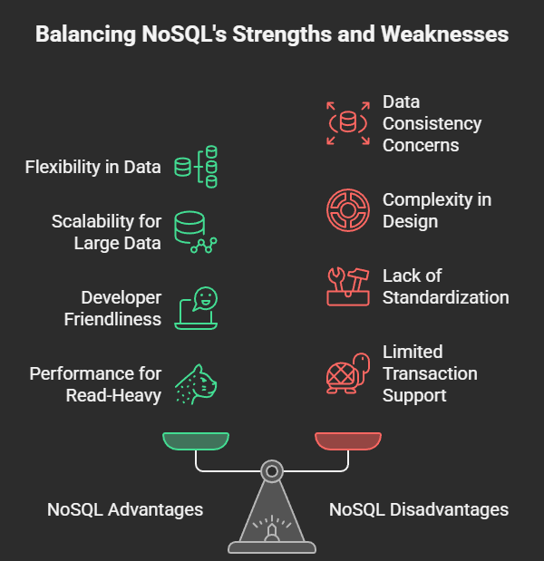 SQL vs NoSQL Comparison Visual